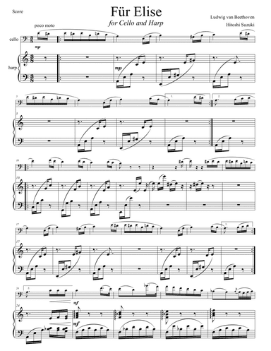 For Elise (arr. Hitoshi Suzuki)