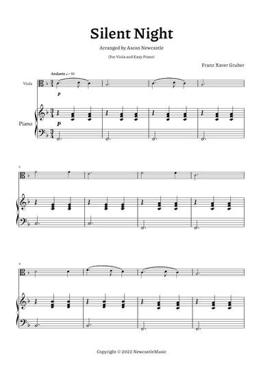 Silent Night (arr. Aaron Newcastle)