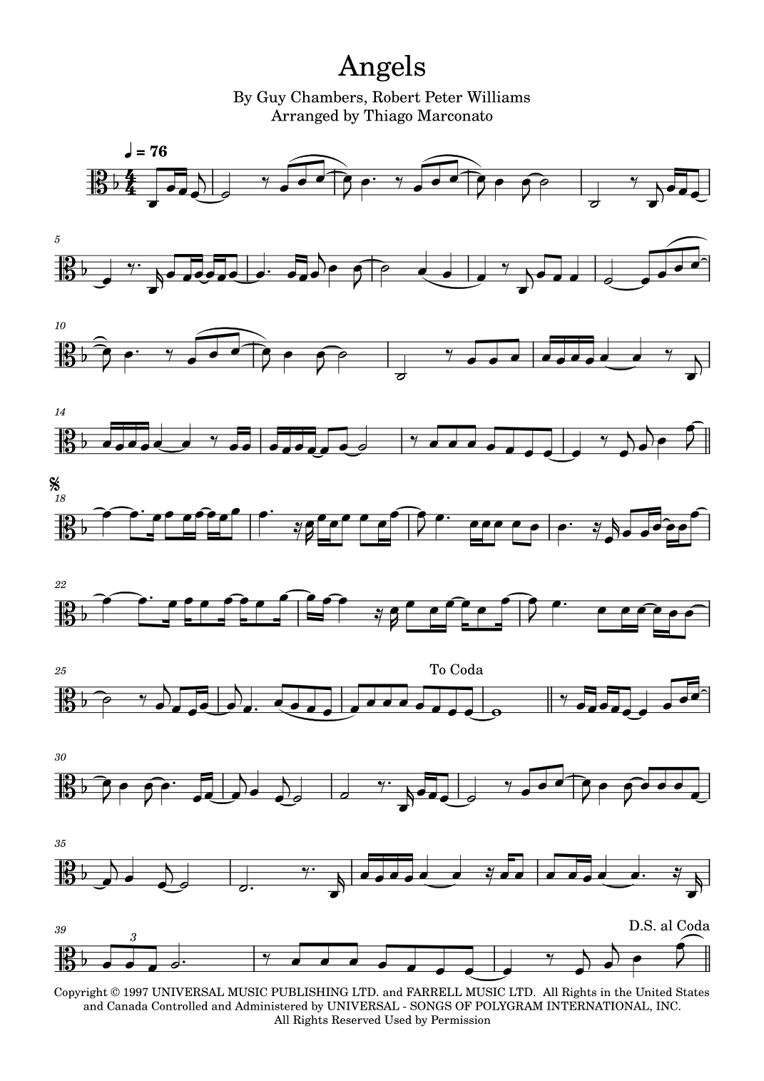 Angels (arr. Thiago Marconato)