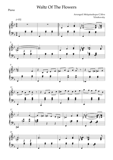 Waltz of the Flowers (arr. Melquisedeque C.Silva)
