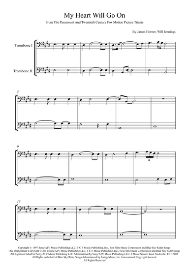 My Heart Will Go On (love Theme From 'titanic') (arr. Karen Gueiros)