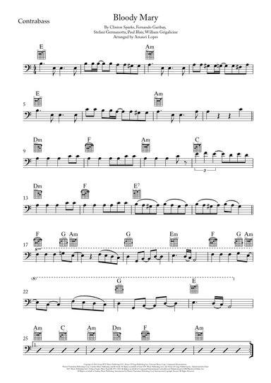Bloody Mary (arr. Amauri Lopes)