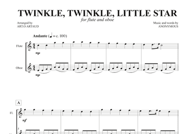 Twinkle Twinkle Little Star (arr. Art.o Artaud)