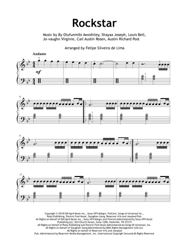Rockstar (arr. Felipe Silveira de Lima)