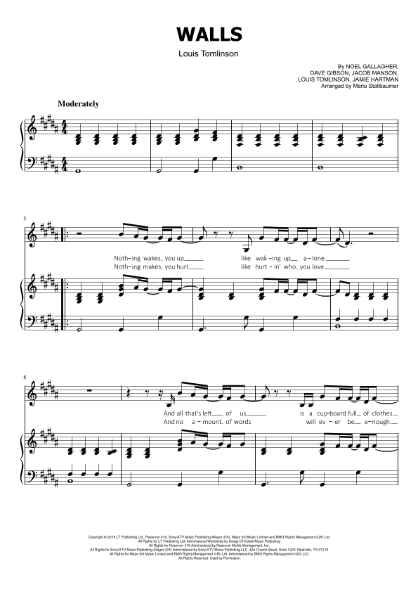 Walls (arr. Mario Stallbaumer)