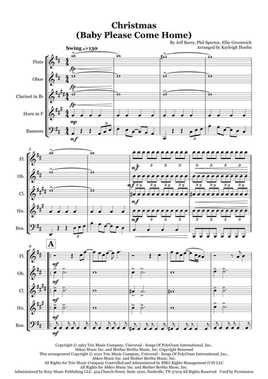 Christmas (baby Please Come Home) (arr. Kayleigh Huelin)
