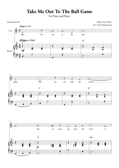 Take me Out to the Ball Game (arr. Tom Drummond)