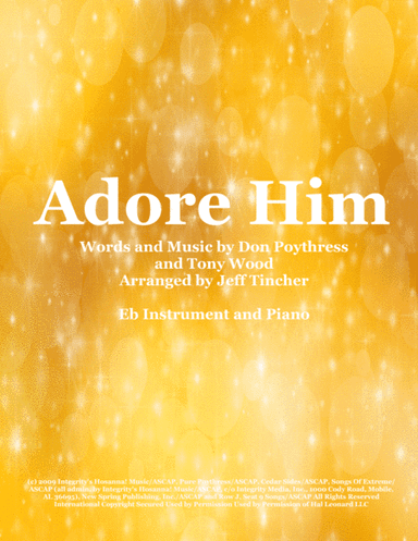 Adore Him (arr. Jeff Tincher)