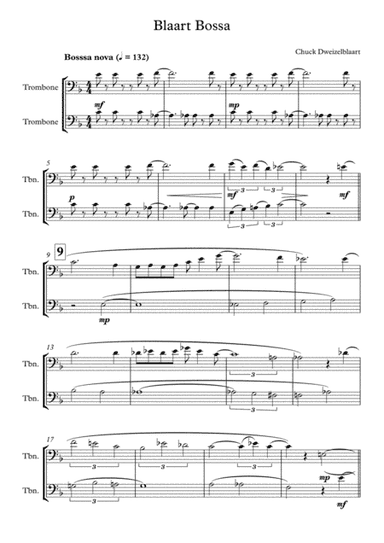 Blaart Bossa - trombone duet