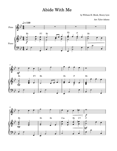 Abide With Me (arr. Tyler Adams)