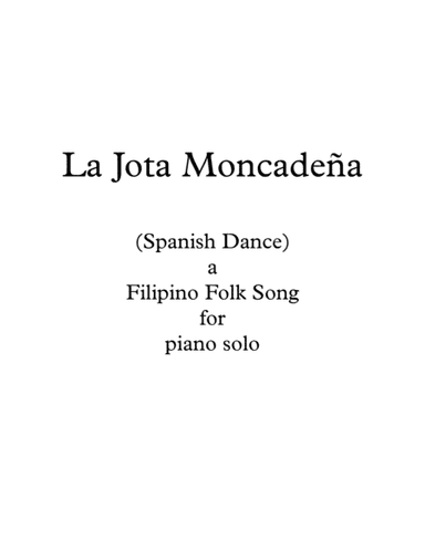 La Jota Moncadeña (arr. Shawn Heller)