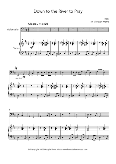 Down to the River to Pray (Rock Style) (arr. Christian Morris)