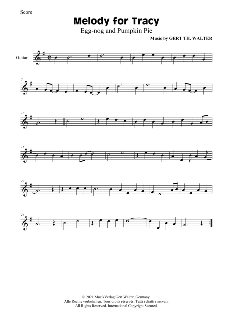 Melody for Tracy