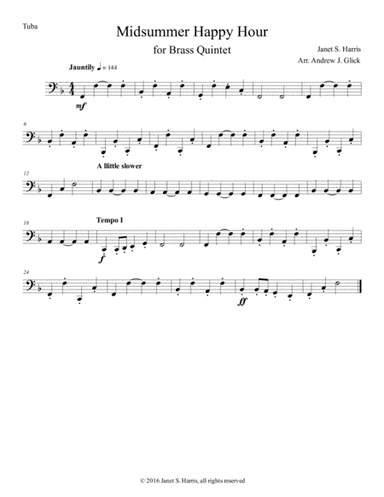 Midsummer Happy Hour (tuba)