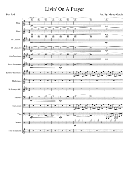 Livin' On A Prayer (arr. Emanuel D. Garcia)