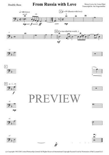 From Russia With Love (arr. Jan Angermüller)