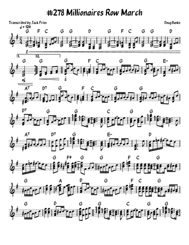 Millionaires Row March (arr. John Fries)