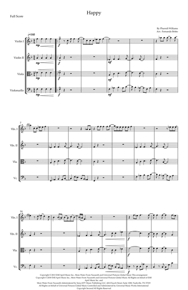Happy (arr. Fernando Britto)
