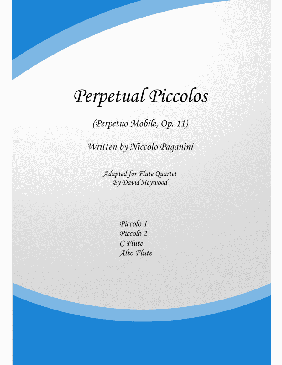 Perpetual Piccolos (arr. David Heywood)