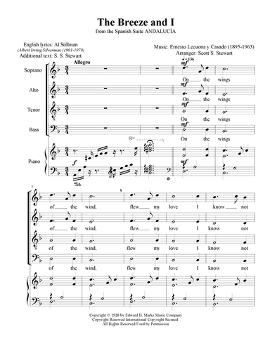 The Breeze And I (arr. Scott S. Stewart)