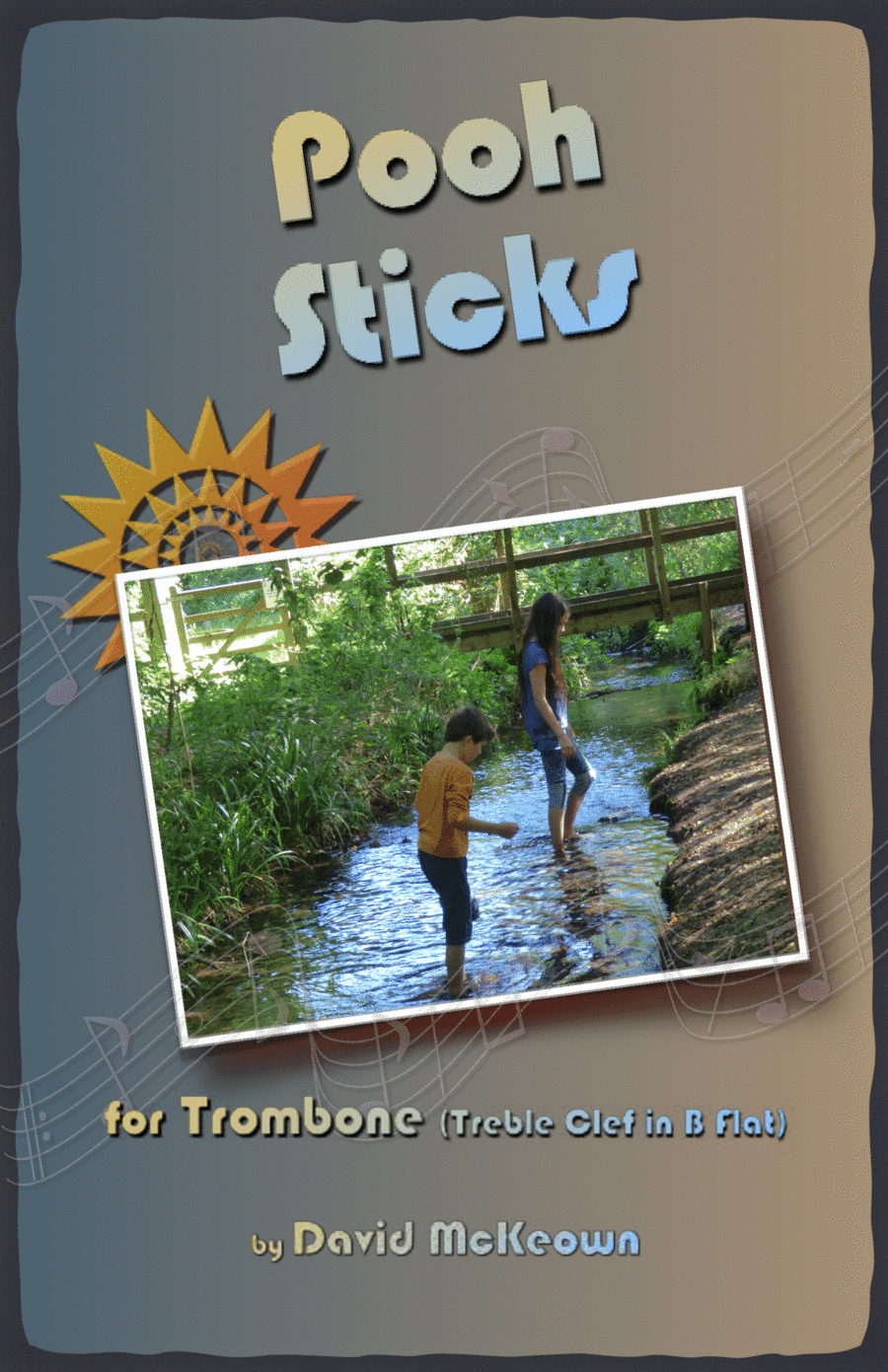 Pooh Sticks, for Trombone (Treble Clef in B Flat) Duet
