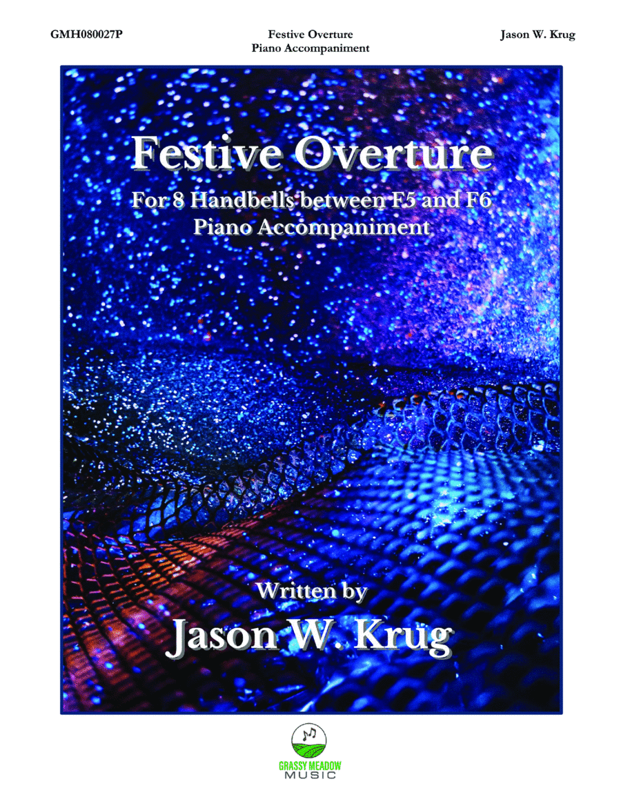 Festive Overture (piano accompaniment to 8 handbell version)