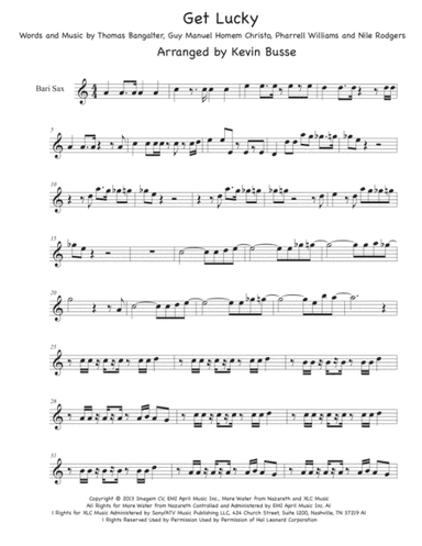 Get Lucky (arr. Kevin Busse)