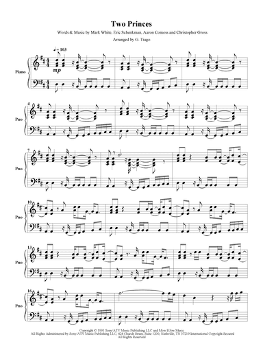 Two Princes (arr. G. Tiago)
