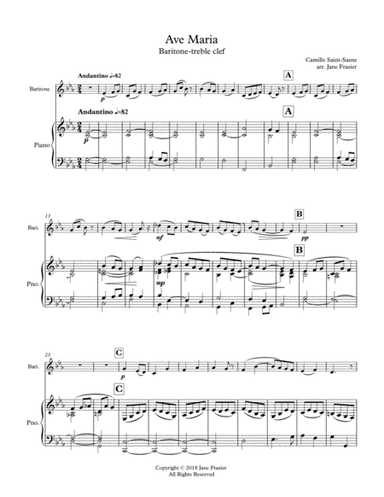 Ave Maria (arr. Jane Frasier)