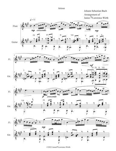 Arioso (arr. James Lawrence Wirth)