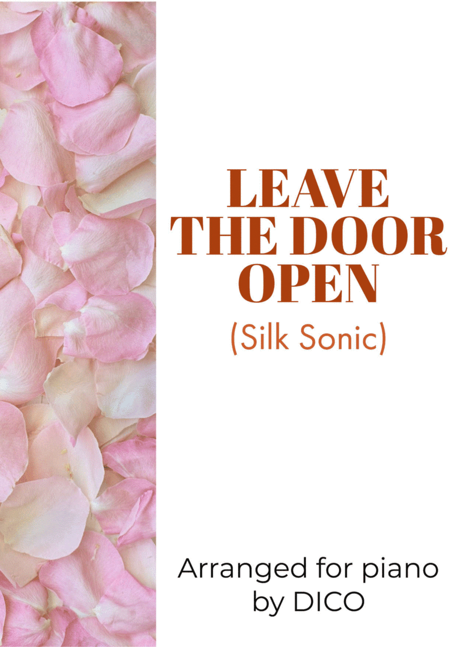 Leave The Door Open (arr. Dico)