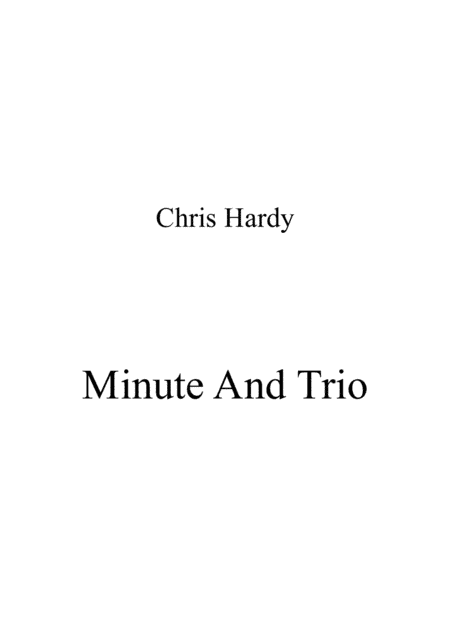 Minuet and Trio