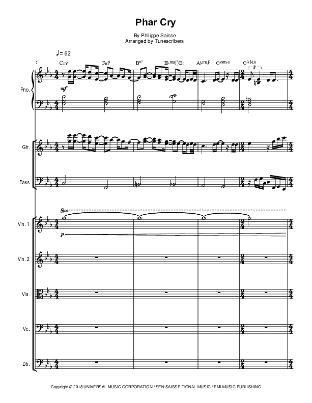Phar Cry (arr. Tunescribers)