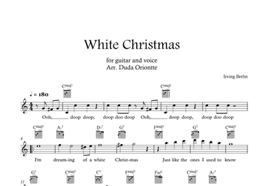 White Christmas (arr. Duda Oriontte)