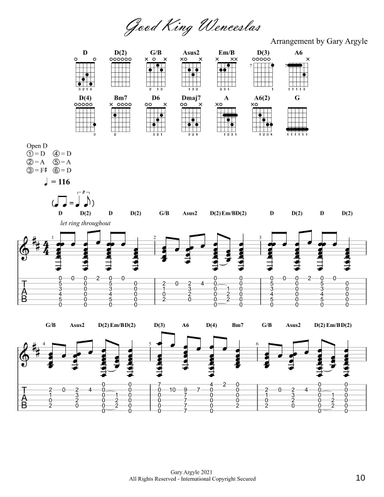 Good King Wenceslas (arr. Gary Argyle)