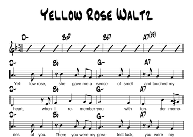 YELLOW ROSE WALTZ