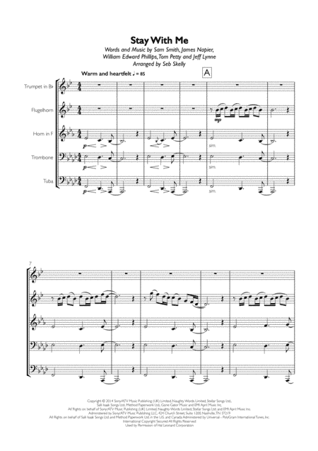 Stay With Me (arr. Seb Skelly)