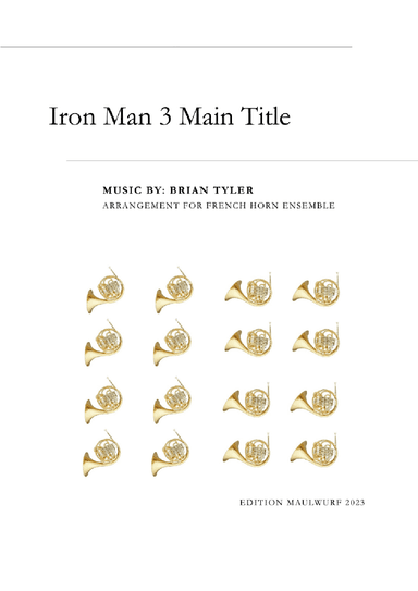 Iron Man 3 (arr. Edition Maulwurf)
