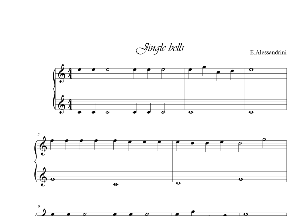 jingle bells (arr. Ester Alessandrini)