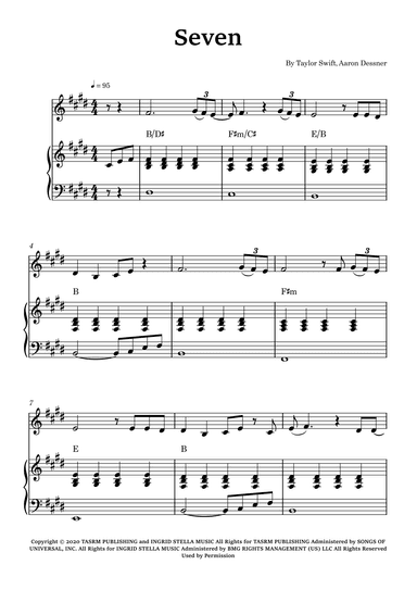 Seven (arr. Glauco Fernandes)