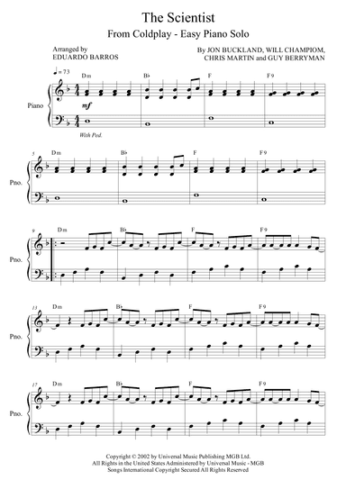 The Scientist (arr. Eduardo Barros)
