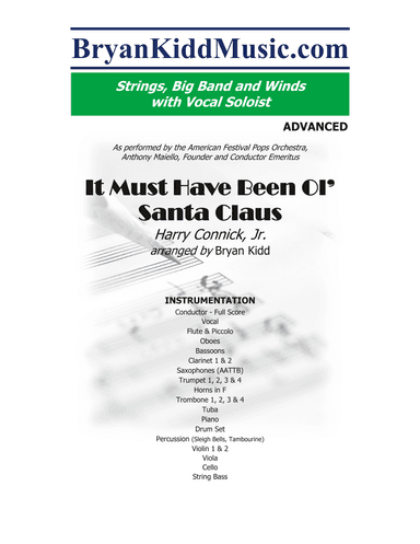 It Must Have Been Ol Santa Claus (arr. Bryan Kidd)