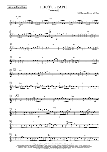 Photograph (arr. ACT Bortolucci)
