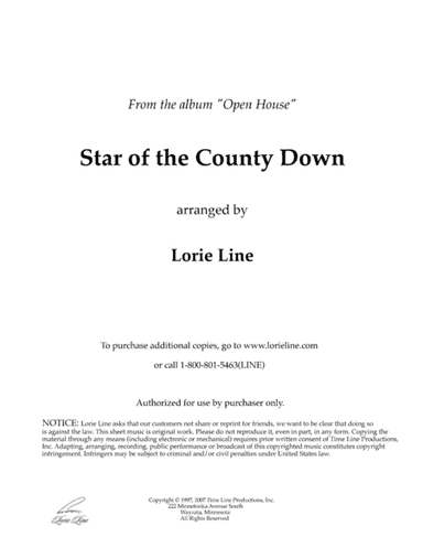 Star Of The County Down - EASY! (arr. Lorie Line)