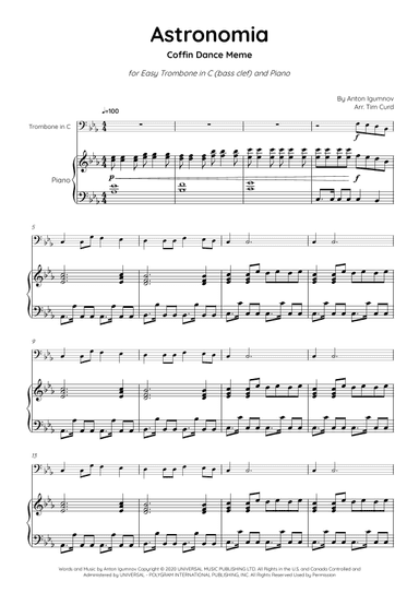 Astronomia (arr. Tim Curd)