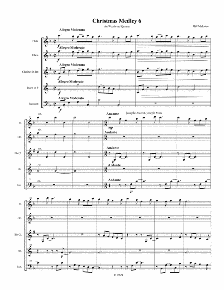 Christmas Medley 6 (arr. Bill Malcolm)