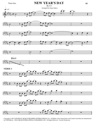New Year's Day (arr. Jorge Juárez)