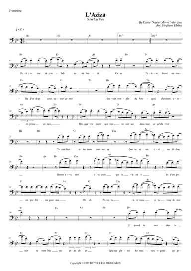 L' Aziza (arr. Stephane ELSINY)