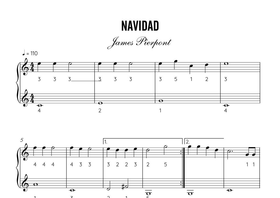 James Pierpont - Navidad (Jingle Bells) (arr. Academia Unimusica)