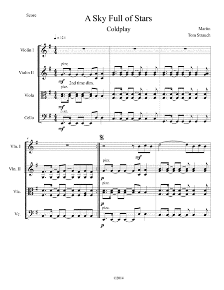 A Sky Full Of Stars (arr. Thomas Strauch)